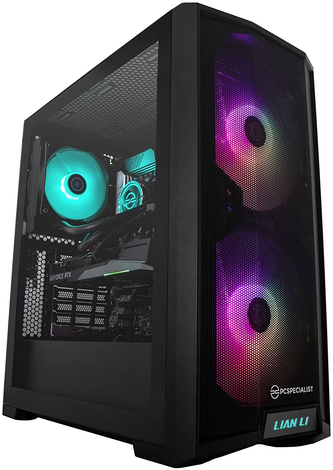 PCSpecialist Pro PC Gaming - AMD Ryzen 5 5600X 3,70 GHz 6-Core, 16 GB RAM, GEFORCE RTX 3060 Ti 8 GB, 1 TB M.2 SSD
