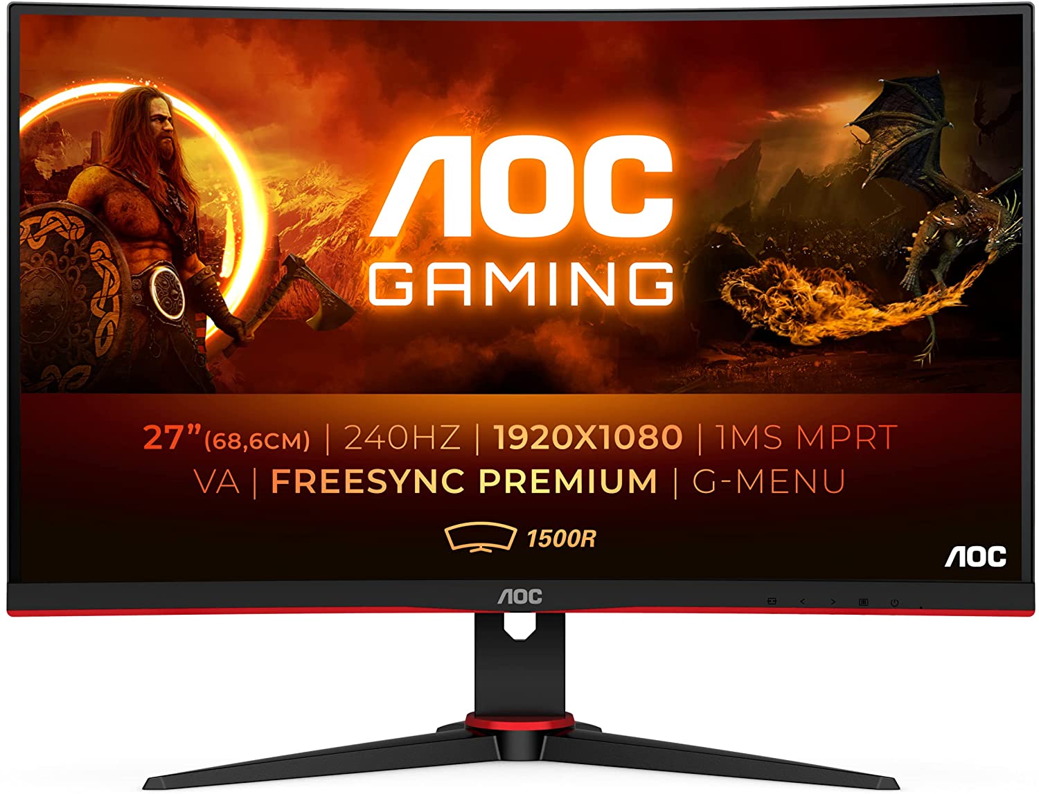AOC Gaming C27G2ZE - Monitor curvo FHD da 27